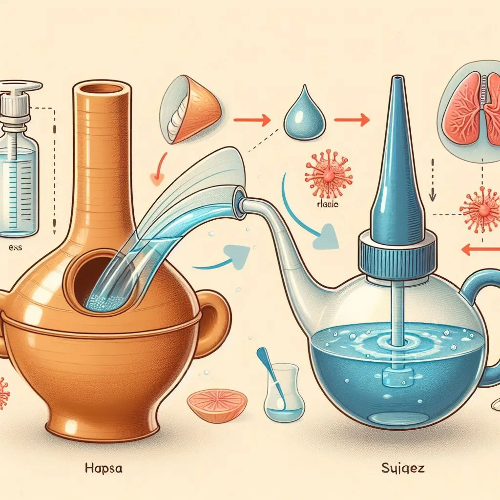 Neti Pot vs Squeeze Bottle