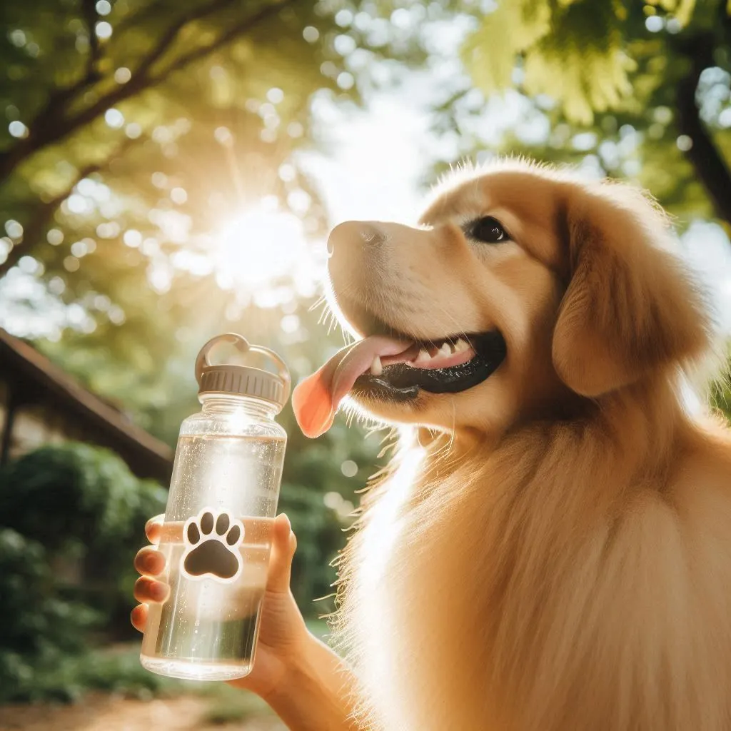 Are water bottles toxic to dogs?